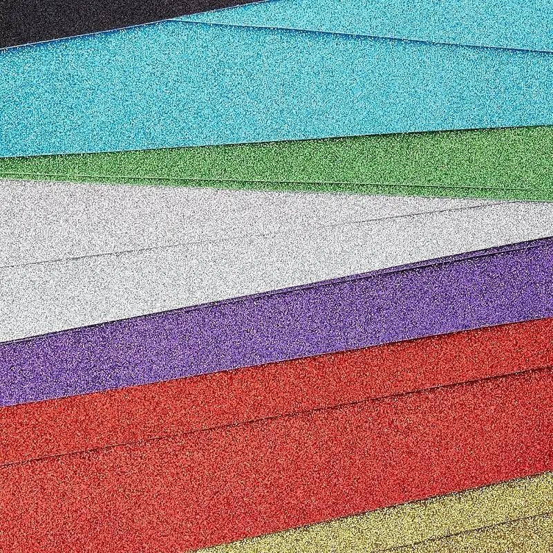 Papermania A4 Glittered Paper Pack (PMA 173201) - Printable Heaven