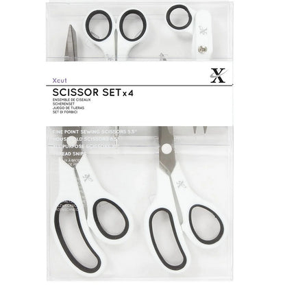 Xcut 4-piece Scissors Set (XCU 255207)