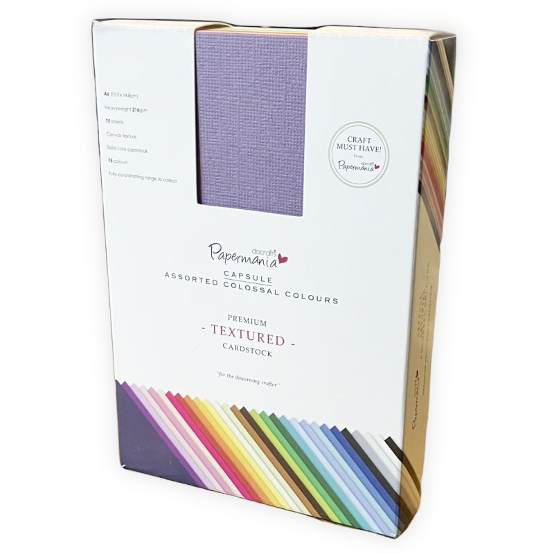 A6 Premium Textured Cardstock Stack Multi (PMA 1641402)