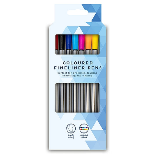 Coloured Fineliner Pens 8pk (STA6384)