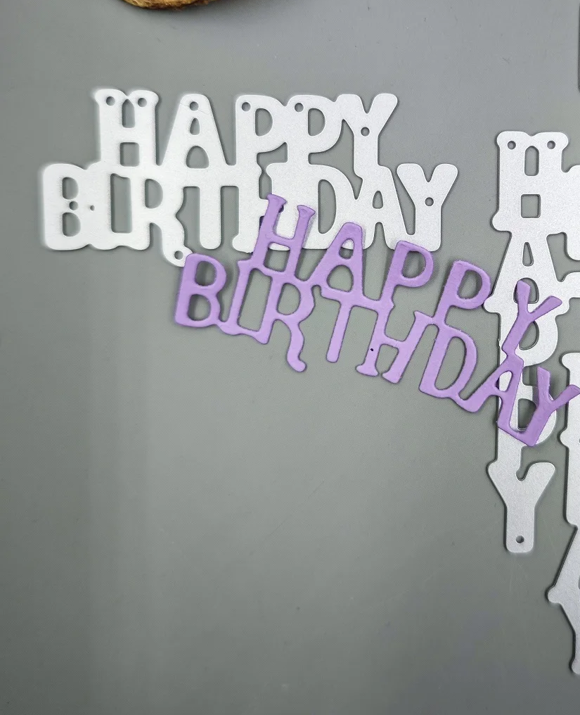 Printable Heaven Small Cutting Die - Happy Birthday (1pc) 