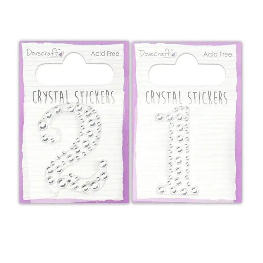 Dovecraft Crystal Numbers - 21 (DCST036/035) - Printable Heaven