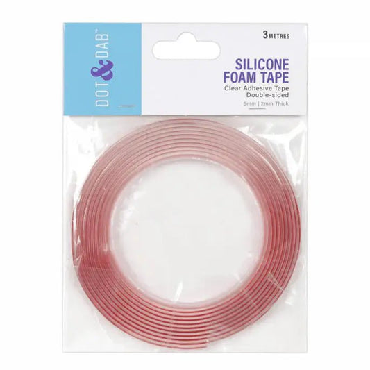 Dot & Dab Silicone Foam Tape (DDADH032) - Printable Heaven
