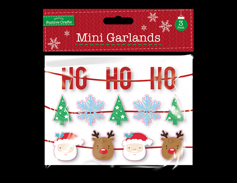 Mini Garlands 3 Pack (XMA4054)