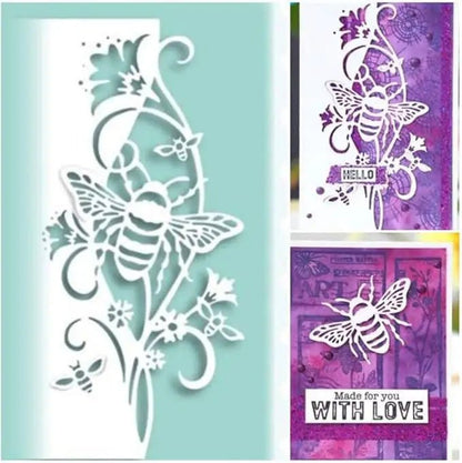 Bee Theme Cutting Die (1 PC) (B014) - Printable Heaven