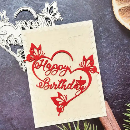 Elevate your paper crafting with the Printable Heaven “Happy Birthday Sentiment Cutting Die - Floral (1 PC) (DJ036)”. This versatile die lets you create handmade birthday cards featuring an elegant “Happy Birthday” script surrounded by beautiful floral accents—ideal inspiration for unique card designs or anyone seeking to craft one-of-a-kind birthday greetings.