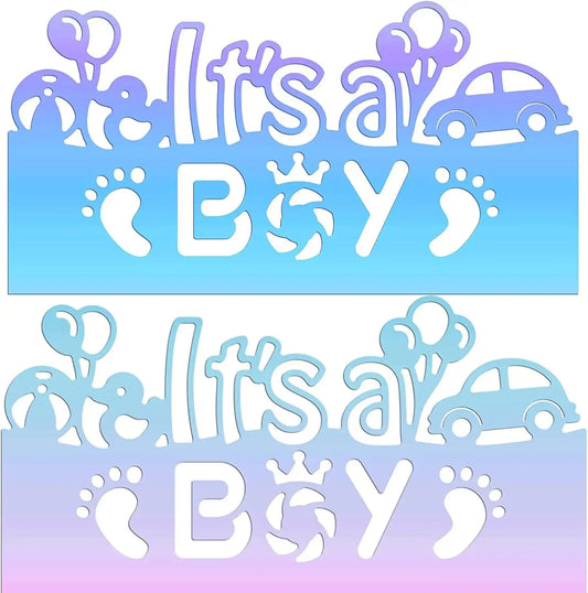 It’s a Boy Sentiment Cutting Die (1 PC) (W083) - Printable Heaven