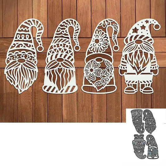 Gonks Cutting Dies (4 PCS) (P057) - Printable Heaven