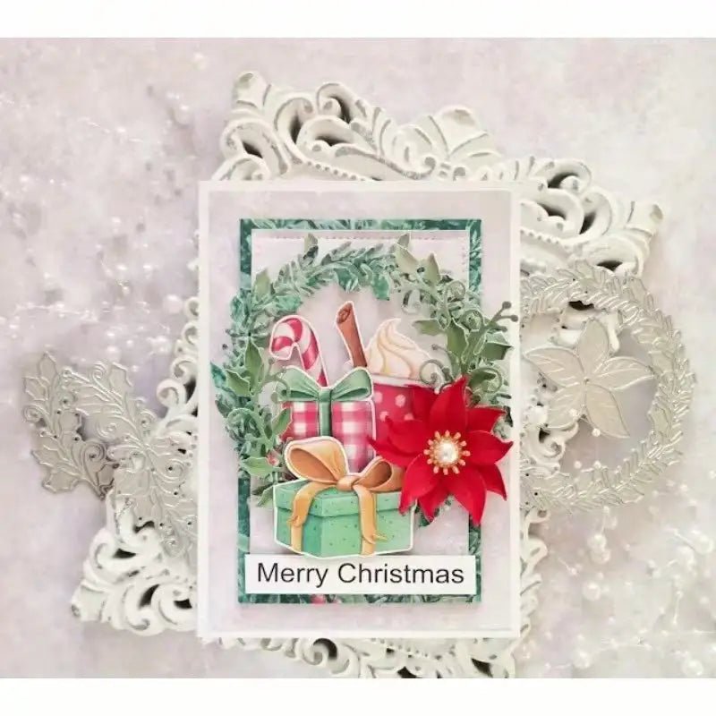Christmas Holly Cutting Die (2 PCS) (SP109) - Printable Heaven