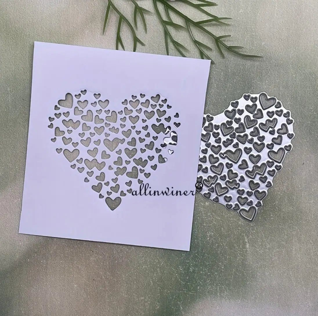 Filigree Heart Cutting Die (1 PC) (SP058) - Printable Heaven