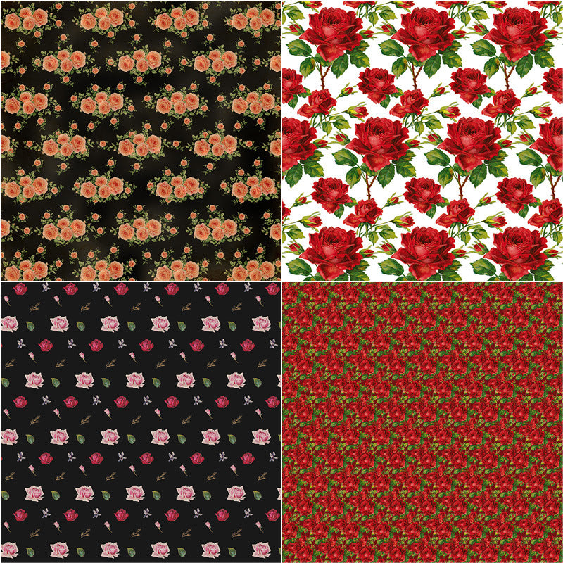 Bold Floral Paper Pad (12 Sheets) (PW-WG95206-01)