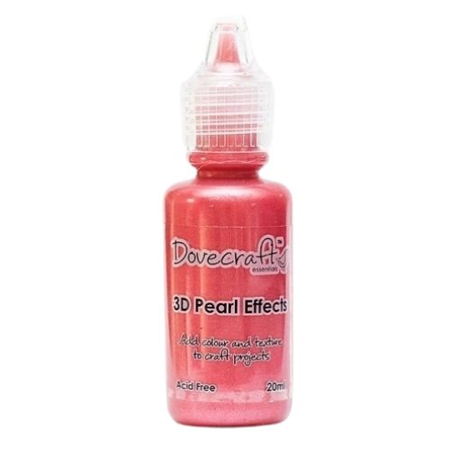 Dovecraft Pearl Effects - Brights, Red (DCBS92)