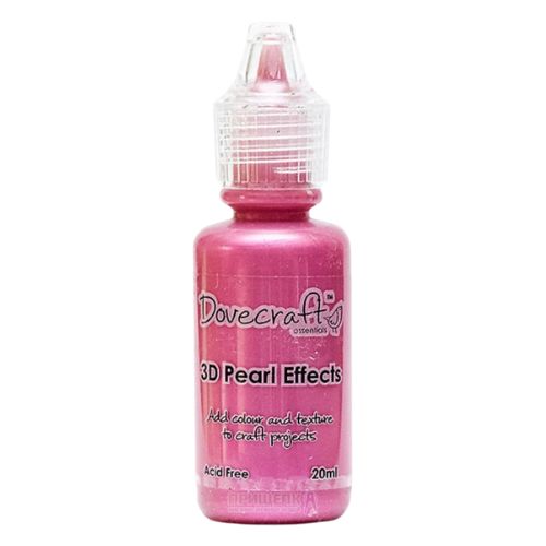 Dovecraft Pearl Effects - Brights, Pink (DCBS92)