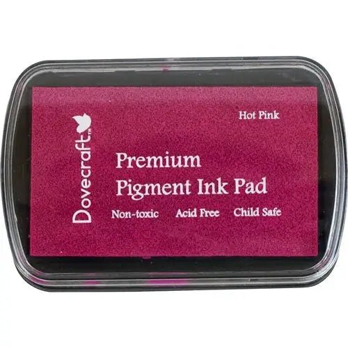 Dovecraft Pigment Ink Pad - Hot Pink (DCIP05) - Printable Heaven