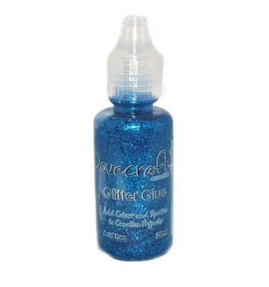 Dovecraft Glitter Glue - Brights Topaz (DCBS69) - Printable Heaven