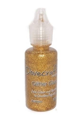 Dovecraft Glitter Glue - Gold (DCBS69)