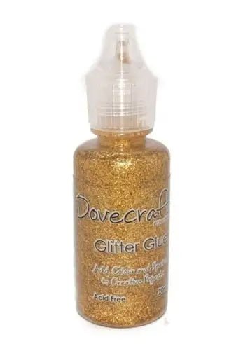 Dovecraft Glitter Glue - Brights Gold (DCBS69) - Printable Heaven
