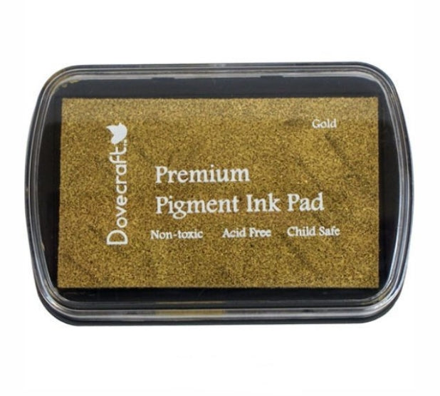 Dovecraft Pigment Ink Pad - Gold (DCIP03)