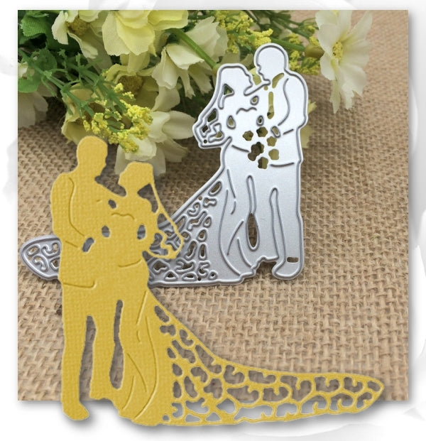 Printable Heaven die - Bride & Groom 1 (1pc)