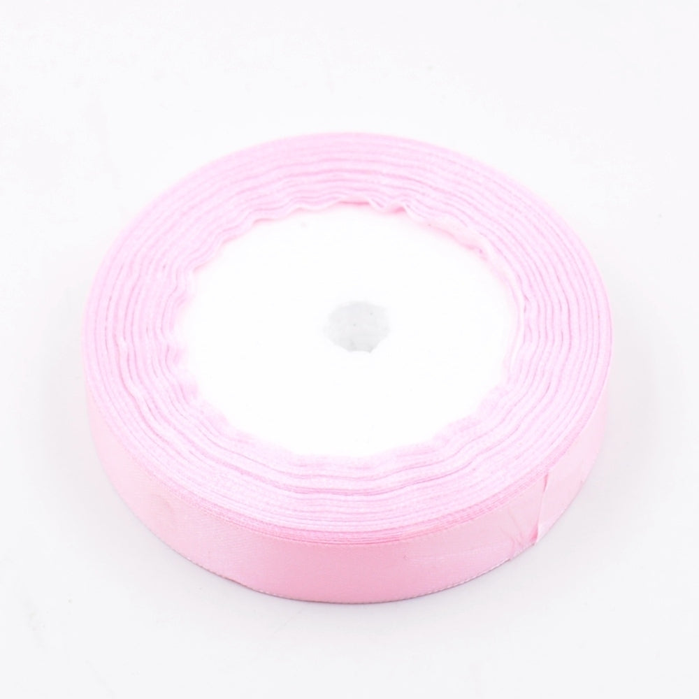 6mm Satin Ribbon - Pale Pink (25 yards)