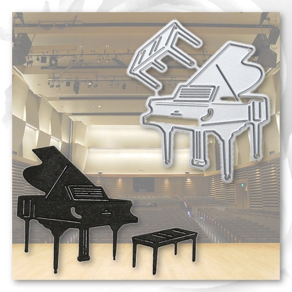 Printable Heaven die - Grand Piano (1pc)