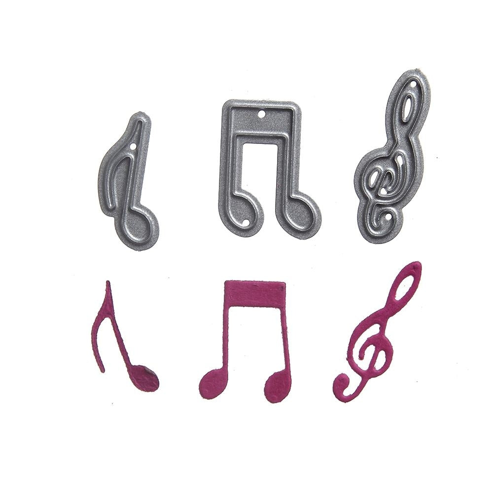 Printable Heaven dies - Music Notes (3pcs)