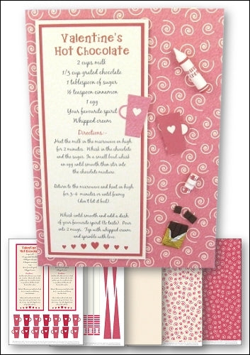 Download - Card Kit - Valentine's Hot Chocolate