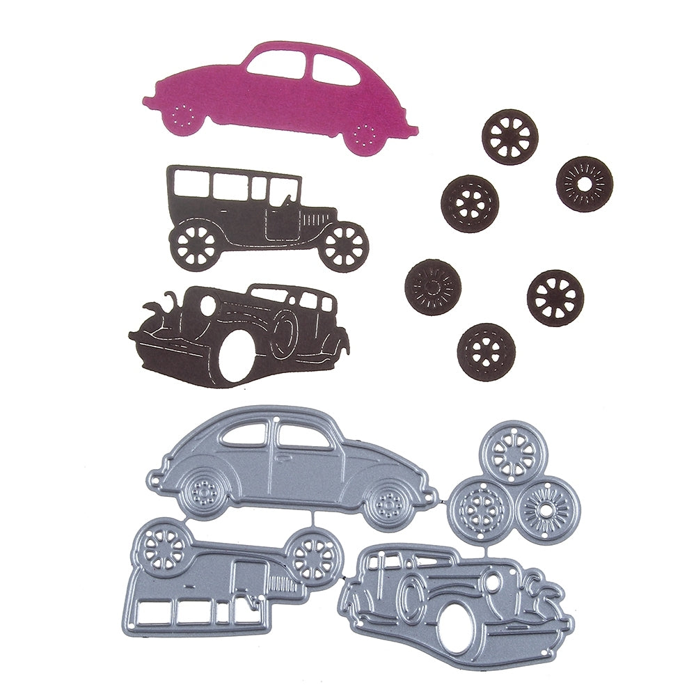 Printable Heaven dies - Car set (4pcs)