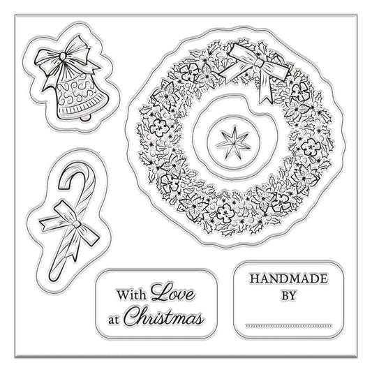 Clear Stamp (5pcs) - A Christmas Wish (PMA DCM 085) - Printable Heaven