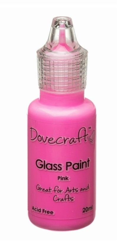 Dovecraft Glass Paint - Pink (DCBS134)