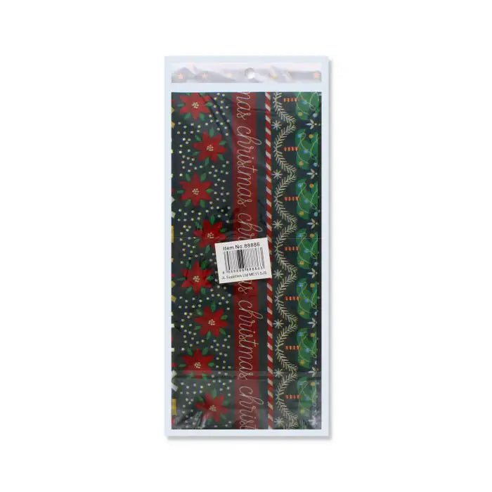 Christmas Tissue Paper 5 Sheets 20'' x 26'' (88886) - Printable Heaven