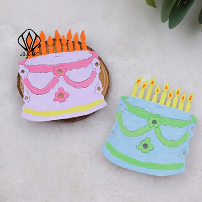 Birthday Cake Cutting Die (1 PC) (D049) - Printable Heaven