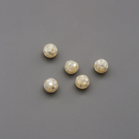 8mm Iridescent Shell Ball (5pcs)