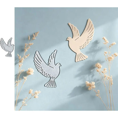 Flying Dove Metal Cutting Die (1 pc) (A020) - Printable Heaven