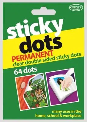 County Sticky Dots - Printable Heaven