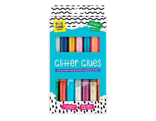 Glitter Glues 18pk - Printable Heaven
