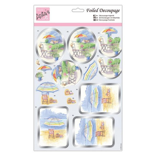Foiled Decoupage - Seat in the Sun (ANT 169765)
