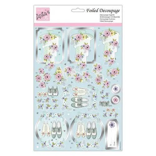 Foiled Decoupage - Always & Forever (ANT 169910) - Printable Heaven