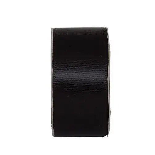 3m Ribbon - Wide Satin - Jet Black (NT 378200) - Printable Heaven