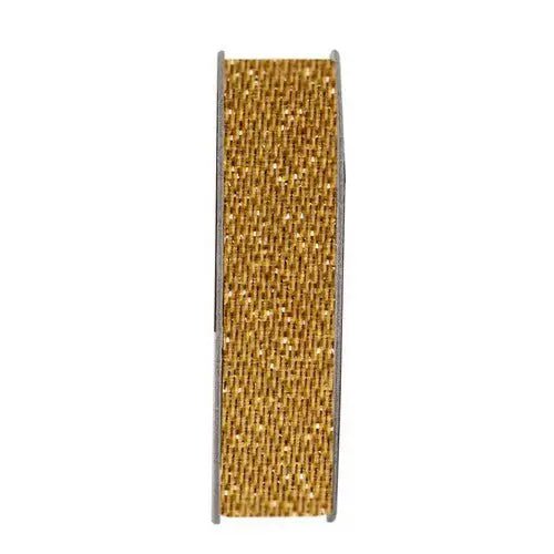 3m Ribbon - Glitter Satin - Golden Shine (ANT 378505) - Printable Heaven