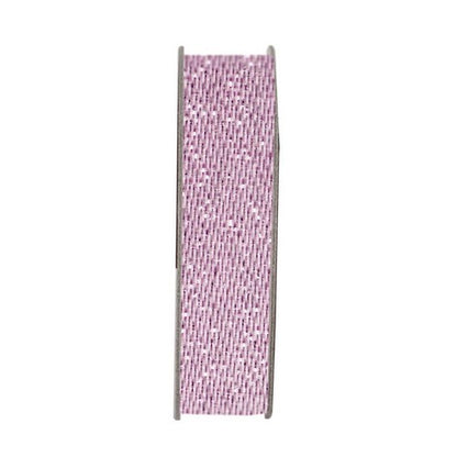 3m Ribbon - Glitter Satin - Soft Pink 