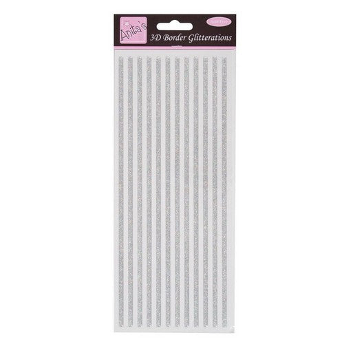 Anita's Glitterations 3D Border - Silver (ANT 8182901 )