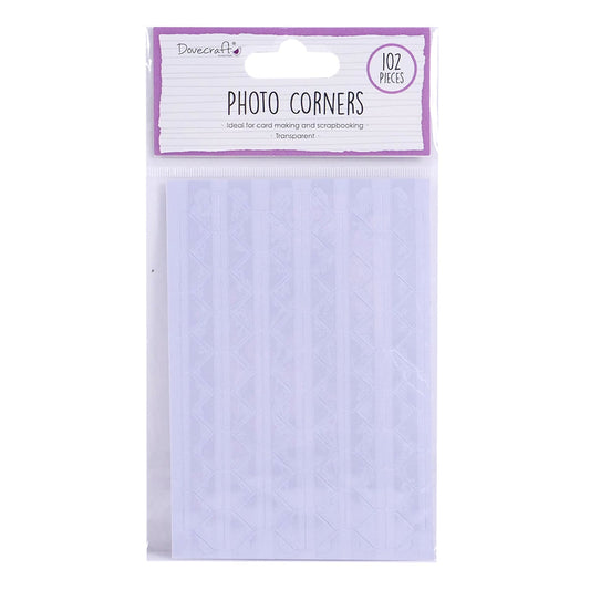 Dovecraft Photo Corners - Transparent (DCBS242)