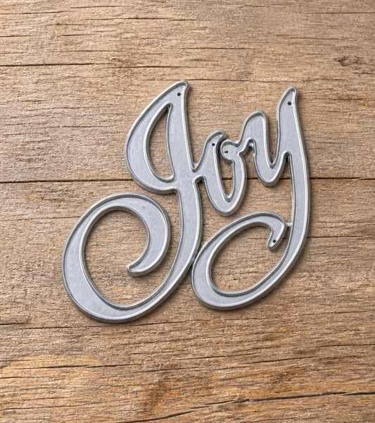 Joy Sentiment Cutting Die (1 PC) (W085) - Printable Heaven