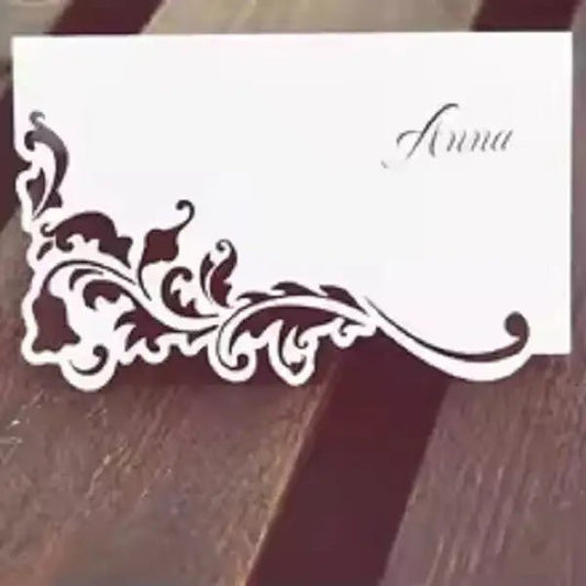 Printable Heaven Large Cutting Die Corner Card Front (B001) - Printable Heaven
