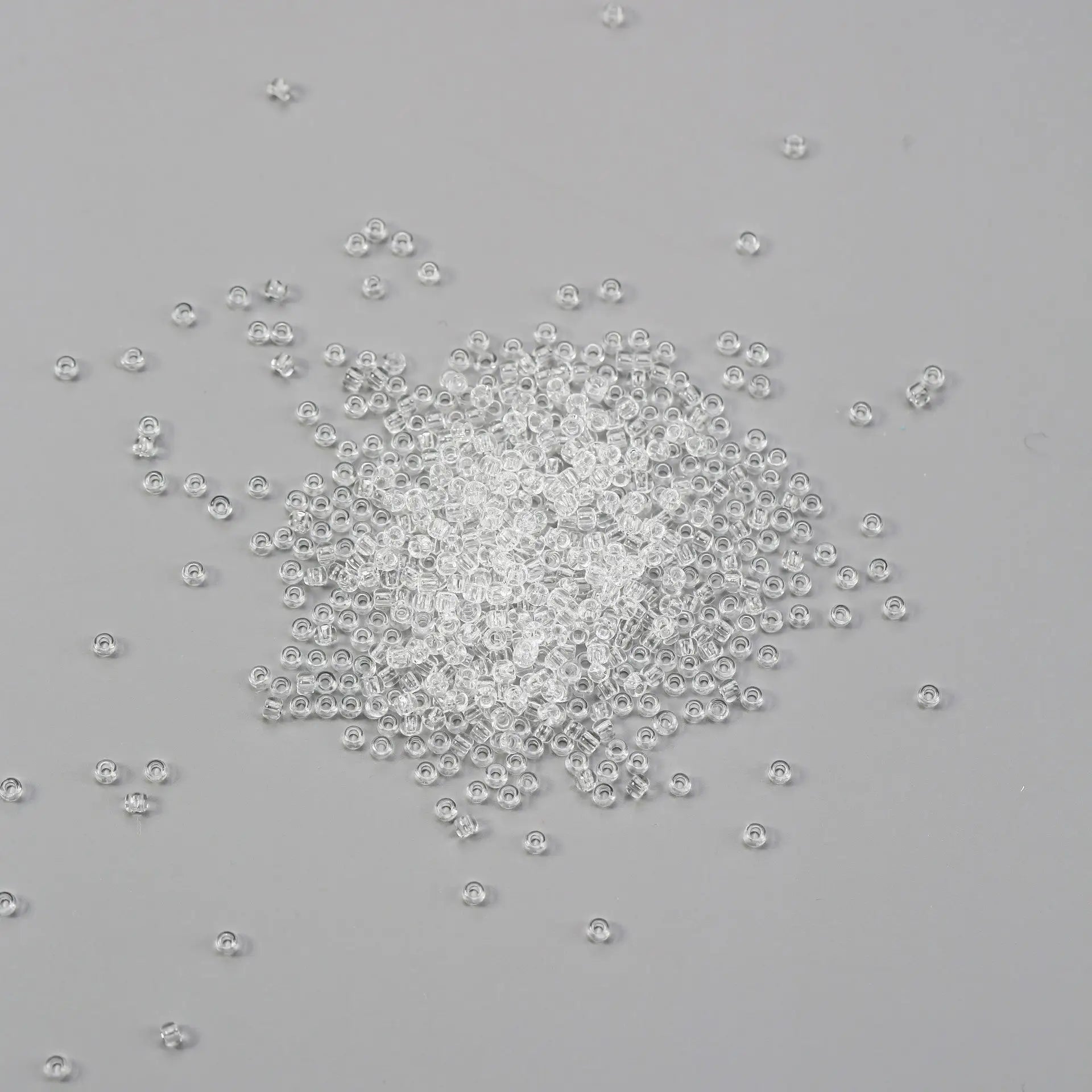 2mm Clear Glass Seed Beads - Printable Heaven