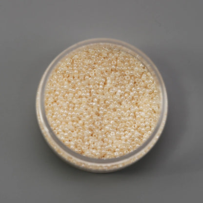 2mm Dark Cream Glass Seed Beads - Printable Heaven