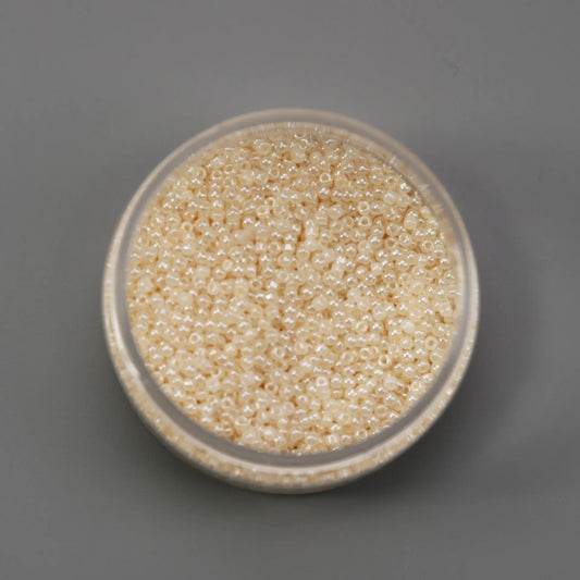 2mm Dark Cream Glass Seed Beads - Printable Heaven