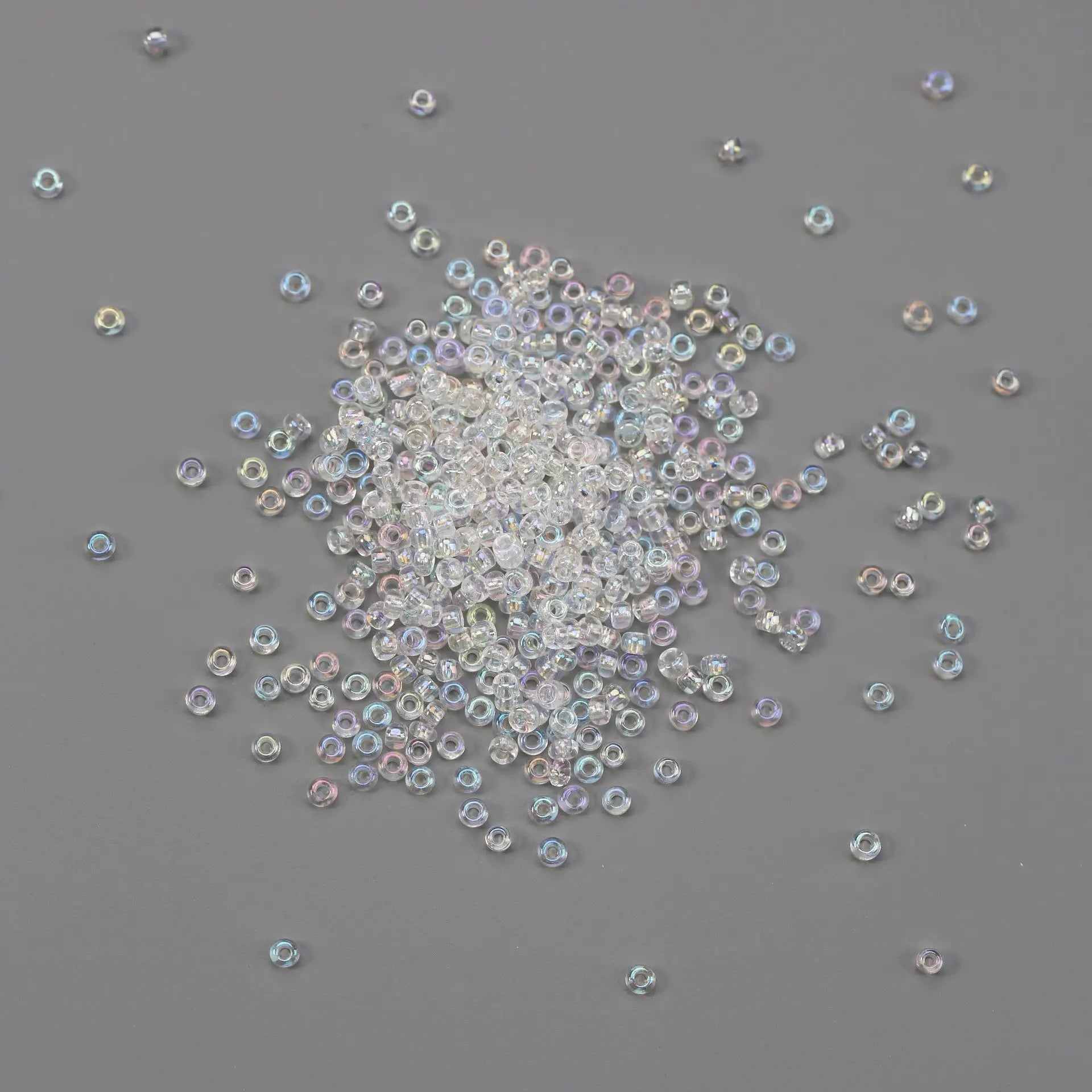 2mm Rainbow Glass Seed Beads - Printable Heaven