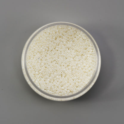 2mm Light Cream Glass Seed Beads